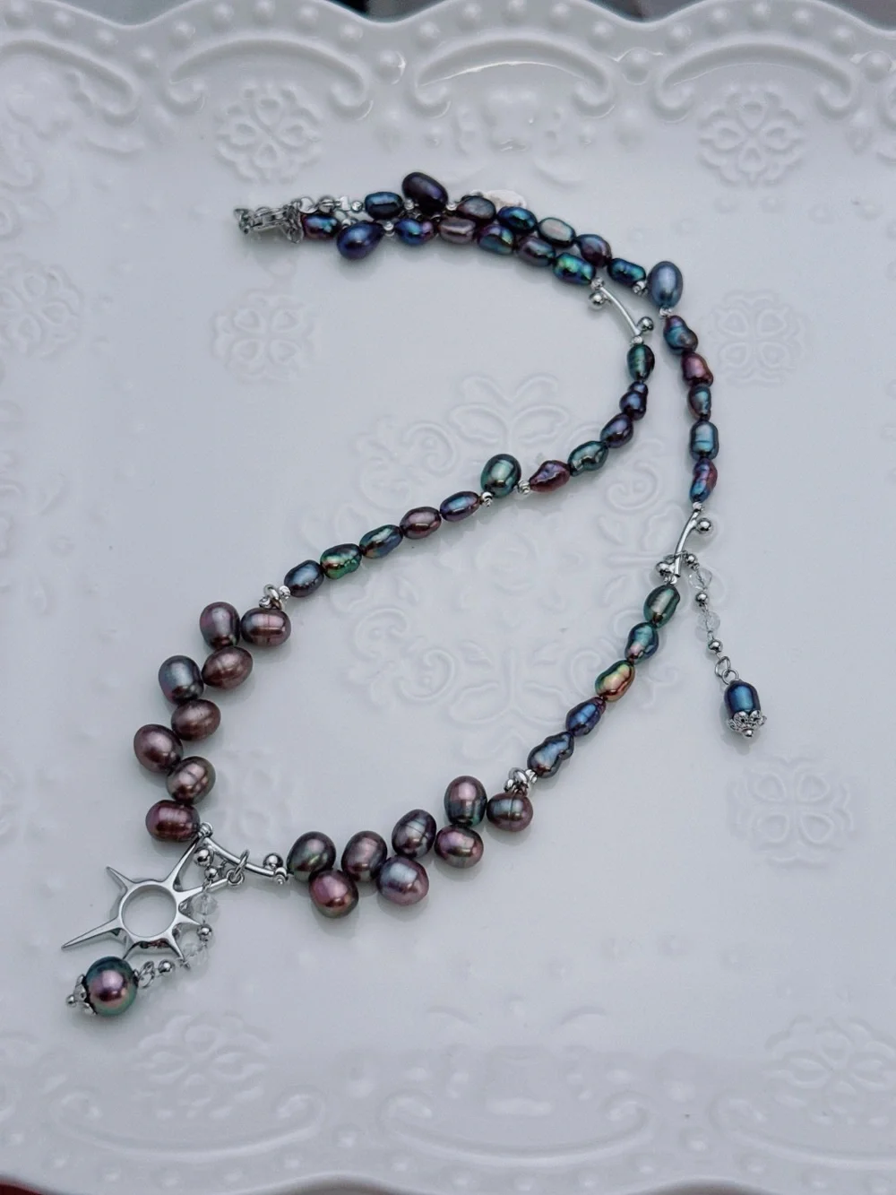 26X518 Handmade Freshwater Pearl Dainty Necklace 16+2”